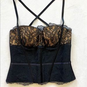 Authentic La Perla lace top small size